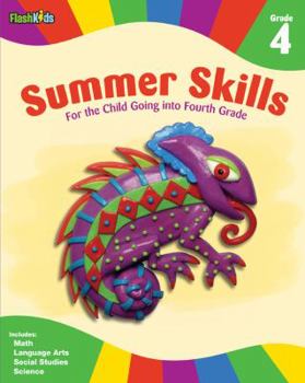 Paperback Summer Skills, Grade 4: For the Child Going Into Fourth Grade Book