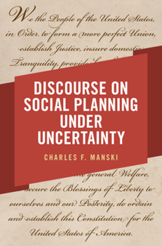 Hardcover Discourse on Social Planning under Uncertainty Book