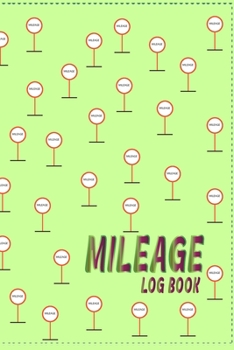 Paperback Mileage Log Book: mileage car for car Book