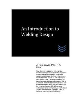 Paperback An Introduction to Welding Design Book