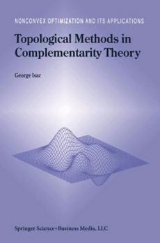 Paperback Topological Methods in Complementarity Theory Book