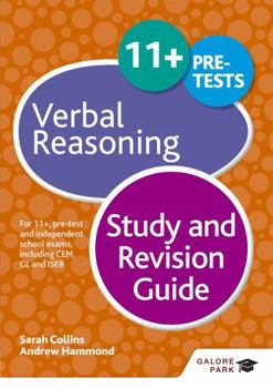 Paperback 11+ Verbal Reasoning Study and Revision Guide Book
