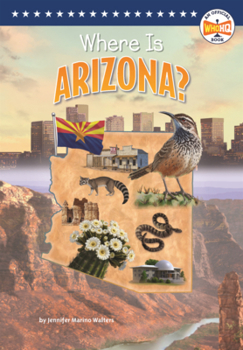 Library Binding Where Is Arizona? Book