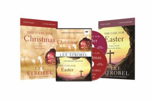 Paperback The Case for Christmas/The Case for Easter Study Guides with DVD Book
