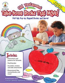 Paperback Old Testament Take-Home Books That Move!, Grades K - 2 Book