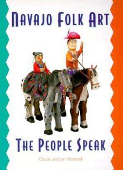 Paperback Navajo Folk Art: The People Speak Book