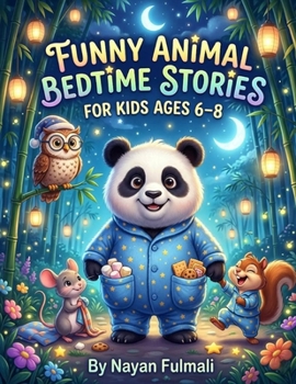 Funny Animal Bedtime Stories for Kids Ages 6–8: Cute and Silly Sleepytime Adventures with Panda Percy and Friends