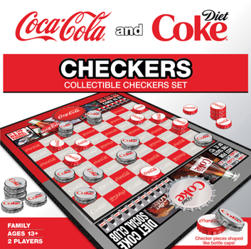 Board Game Coke & Diet Coke Checkers Book