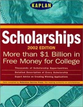 Paperback Kaplan Scholarships 2002 Book