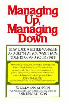 Paperback Managing Up, Managing Down (Fireside) Book