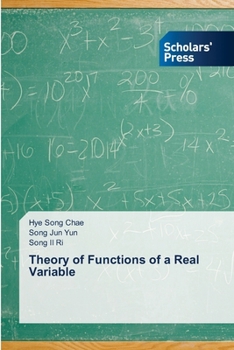 Theory of Functions of a Real Variable