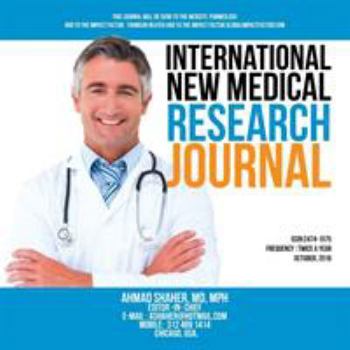 Paperback International New Medical Research Journal Book