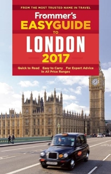 Paperback Frommer's EasyGuide to London 2017 Book