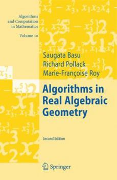 Paperback Algorithms in Real Algebraic Geometry Book