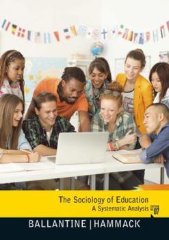 Paperback The Sociology of Education: A Systematic Analysis Book