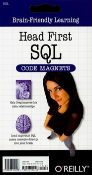 Misc. Supplies Head First SQL Code Magnet Kit Book