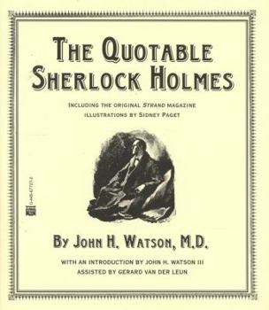 Paperback The Quotable Sherlock Holmes Book