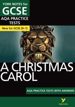 Paperback A Christmas Carol Aqa Practice Tests: York Notes for GCSE the Best Way to Practise and Feel Ready for and 2023 and 2024 Exams and Assessments Book