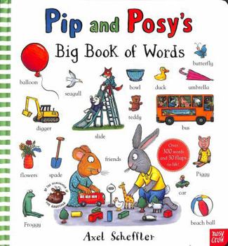 Hardcover Pip and Posy's Big Book of Words Book