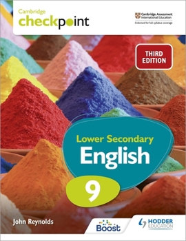 Paperback Cambridge Checkpoint Lower Secondary English Student's Book 9 Third Edition: Hodder Education Group Book