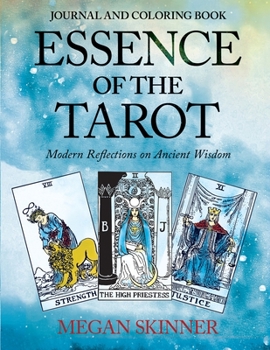 Paperback Essence of the Tarot Journal and Coloring Book