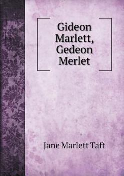 Paperback Gideon Marlett, Gedeon Merlet Book