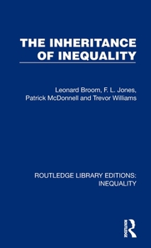 Hardcover The Inheritance of Inequality Book