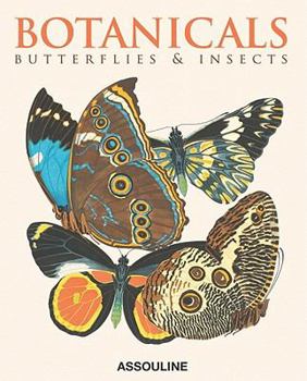 Hardcover Botanicals: Butterflies & Insects [Large Print] Book