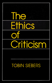 Paperback The Ethics of Criticism Book