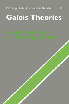 Hardcover Galois Theories Book
