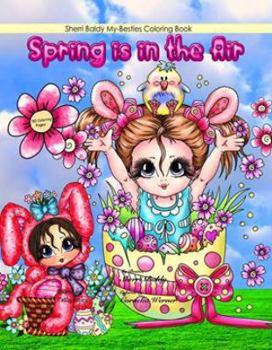 Paperback Sherri Baldy My-Besties Coloring Book Spring is in the Air Book