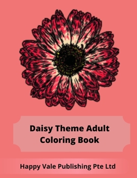Paperback Daisy Theme Adult Coloring Book