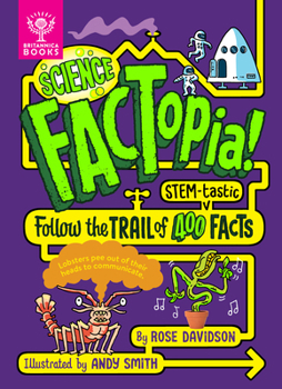 Hardcover Science Factopia!: Follow the Trail of 400 Stem-Tastic Facts Book