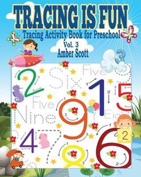 Paperback Tracing is Fun (Tracing Activity Book for Preschool) - Vol. 3 [Large Print] Book
