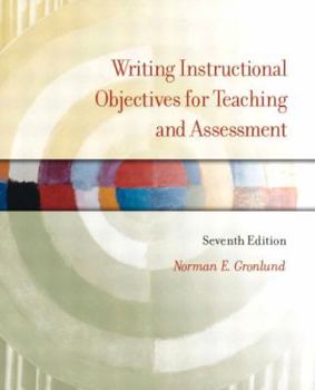 Paperback Writing Instructional Objectives for Teaching and Assessment Book
