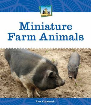 Library Binding Miniature Farm Animals Book