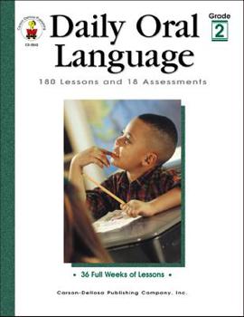 Paperback Daily Oral Language, Grade 2: 180 Lessons and 18 Assessments Book