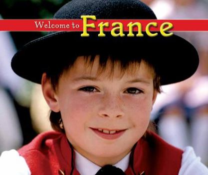 Library Binding Welcome to France Book