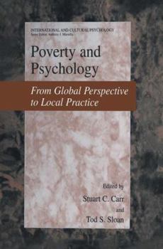 Paperback Poverty and Psychology: From Global Perspective to Local Practice Book