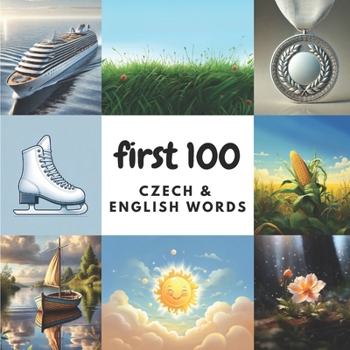 Paperback First 100 Czech & English Words Book