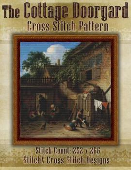 Paperback The Cottage Dooryard Cross Stitch Pattern Book