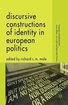 Paperback Discursive Constructions of Identity in European Politics Book