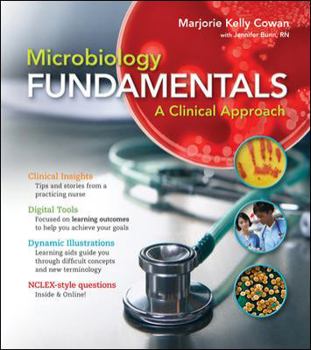 Paperback Microbiology Fundamentals: A Clinical Approach Book