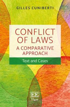 Paperback Conflict of Laws: A Comparative Approach: Text and Cases Book