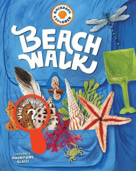 Hardcover Backpack Explorer: Beach Walk Book