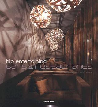 Hardcover Hip Entertaining Bars & Restaurants Book