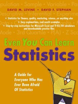 Paperback Even You Can Learn Statistics: A Guide for Everyone Who Has Ever Been Afraid of Statistics [With CDROM] Book