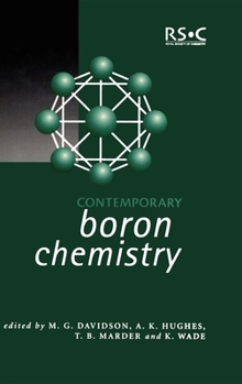 Hardcover Contemporary Boron Chemistry Book