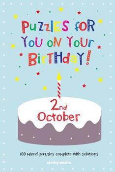 Paperback Puzzles for you on your Birthday - 2nd October Book