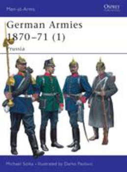 Paperback German Armies 1870-71 (1): Prussia Book